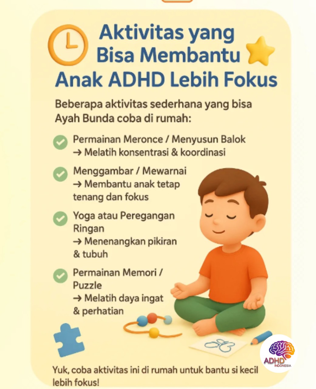 Pendekatan Edukatif yang Tepat untuk Anak ADHD di Kota Tangerang Selatan